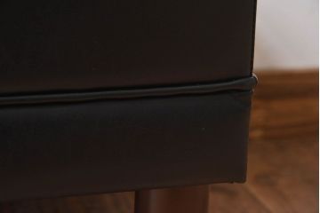 カリモク家具　ビンテージ　レトロなデザインのオットマン(スツール)(2)