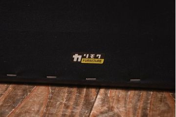 カリモク家具　ビンテージ　レトロなデザインのオットマン(スツール)(2)