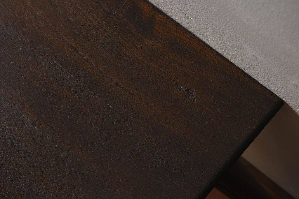 アンティーク雑貨　リメイク品　栓材　昭和レトロの雰囲気が魅力的なサイドテーブル(花台)