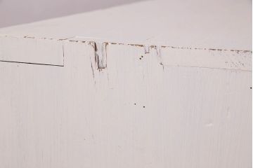 アンティーク家具　アンティークペイント　ネームプレート付き!シャビーなペイントがお洒落なローボード(ローチェスト)