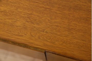 レトロ家具　昭和レトロ　古い木製のシンプルな片袖机