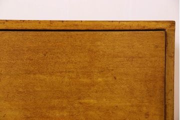 レトロ家具　昭和レトロ　古い木製のシンプルな片袖机