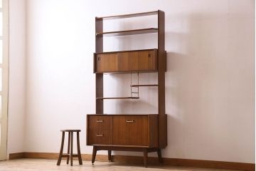 アンティーク家具　G-PLAN(ジープラン)　ルームディバイダー(収納棚・飾り棚・陳列棚)