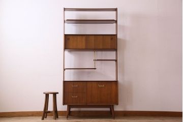 アンティーク家具　G-PLAN(ジープラン)　ルームディバイダー(収納棚・飾り棚・陳列棚)