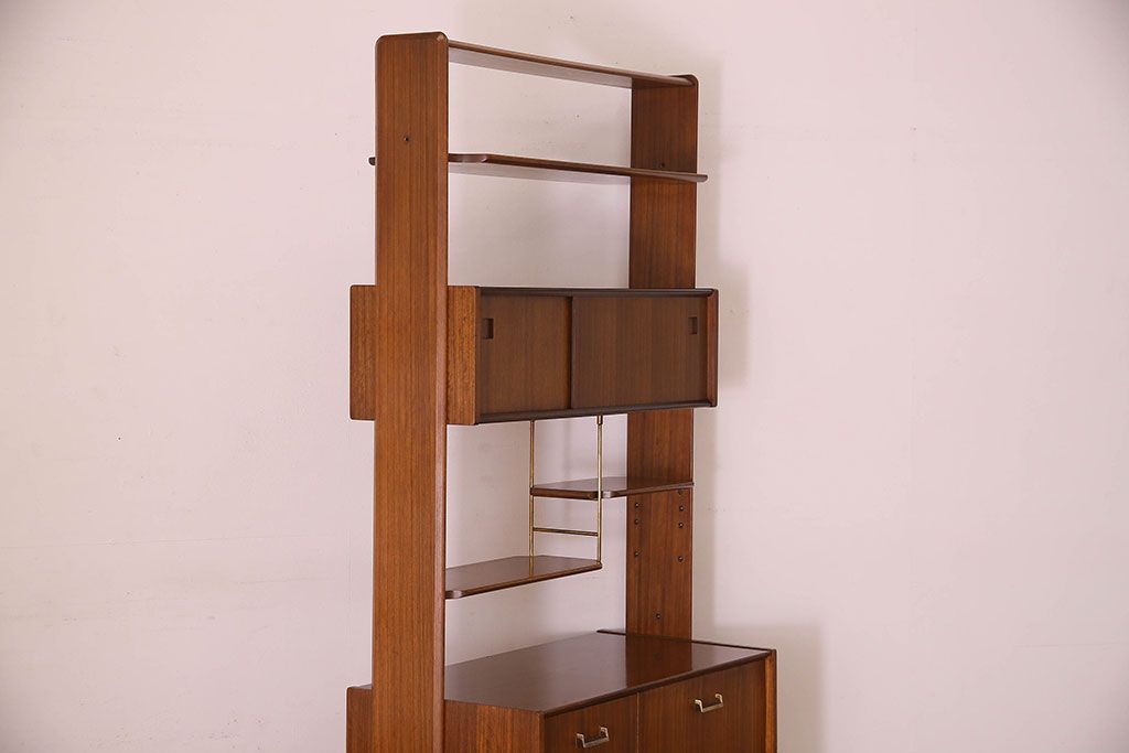 アンティーク家具　G-PLAN(ジープラン)　ルームディバイダー(収納棚・飾り棚・陳列棚)