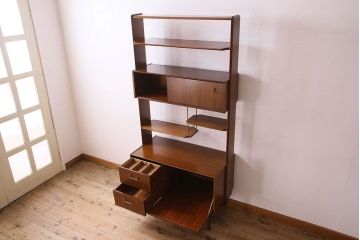 アンティーク家具　G-PLAN(ジープラン)　ルームディバイダー(収納棚・飾り棚・陳列棚)