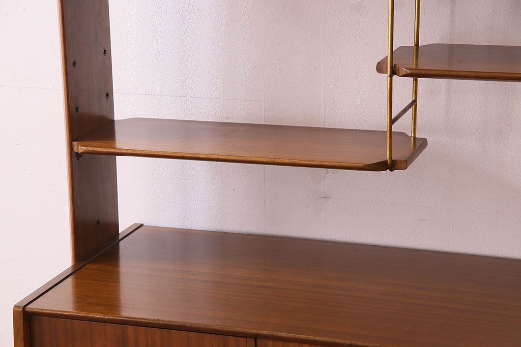 アンティーク家具　G-PLAN(ジープラン)　ルームディバイダー(収納棚・飾り棚・陳列棚)