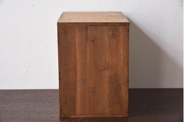 レトロ家具　昭和レトロ　総桐材　使い込まれた木味の小引き出し(裁縫箱)