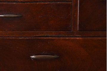 アンティーク雑貨　昭和レトロ　上品な色合いが素敵な小引き出し(裁縫箱)