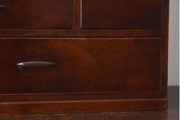 アンティーク雑貨　昭和レトロ　上品な色合いが素敵な小引き出し(裁縫箱)