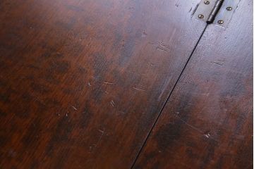 ヴィンテージ家具　ビンテージ　カバ材　高山式ライティングビューロー