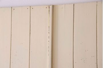 ペイント家具　両開き　使い込まれた雰囲気が素敵なドア(扉)(1)