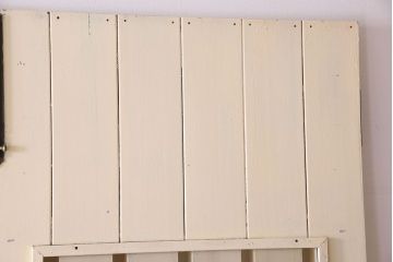 ペイント家具　両開き　使い込まれた雰囲気が素敵なドア(扉)(1)