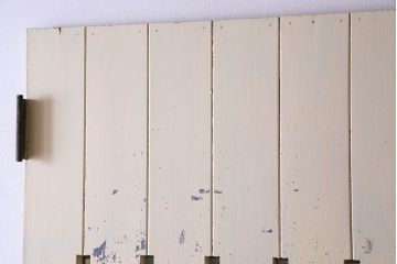 ペイント家具　両開き　使い込まれた雰囲気が素敵なドア(扉)(2)