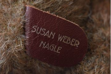 アンティーク雑貨　Susan Weber-Nagle(スーザン・ウェーバー・ネーグル)　レースがお洒落なテディベア2個セット