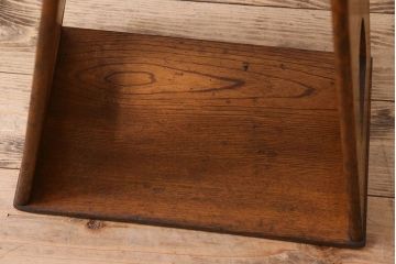 アンティーク雑貨　大正〜昭和期　栓材　古い木の風合いが味わい深いふみ台