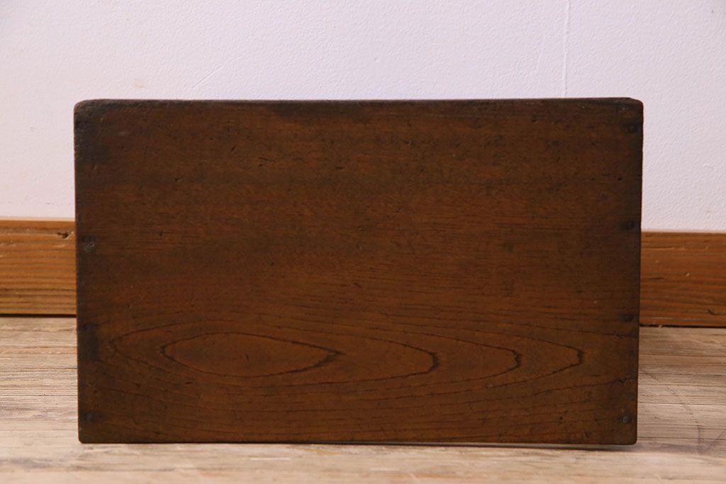 アンティーク雑貨　大正〜昭和期　栓材　古い木の風合いが味わい深いふみ台