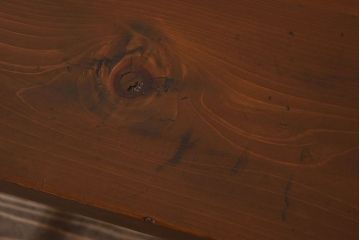 アンティーク家具　和製アンティーク　イチョウ材天板　使い込まれた質感が味わい深い作業台