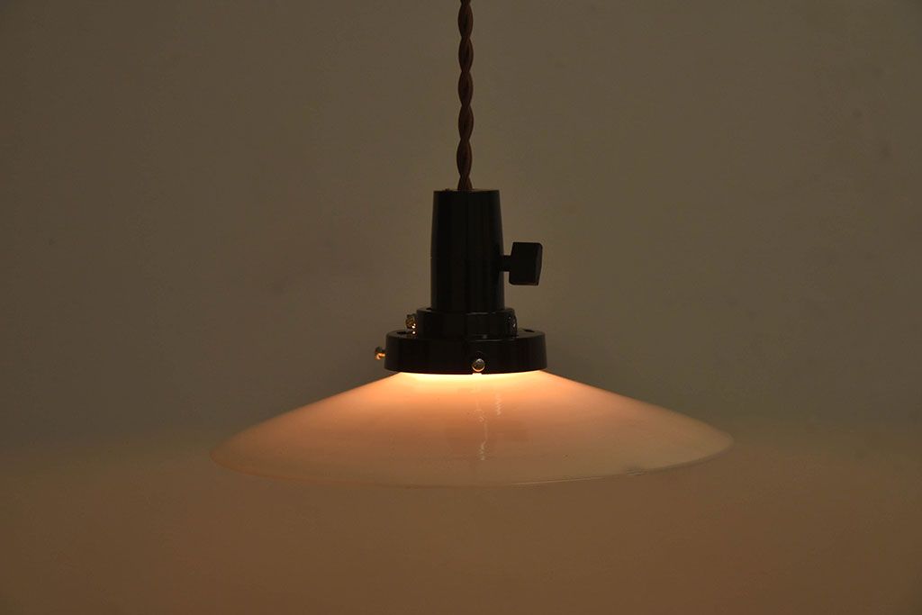 昭和レトロ　懐かしい雰囲気が魅力の天井照明(電笠照明)