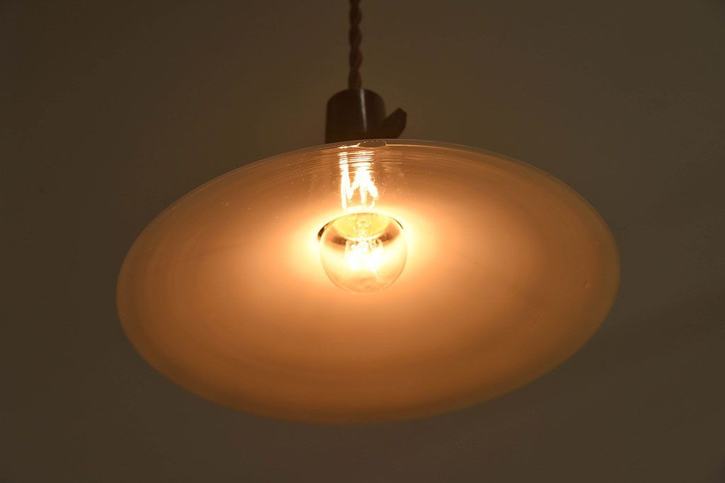 昭和レトロ　懐かしい雰囲気が魅力の天井照明(電笠照明)