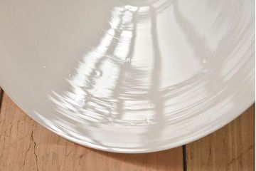 昭和レトロ　白いガラスの天井照明(電笠照明)2個セット(2)