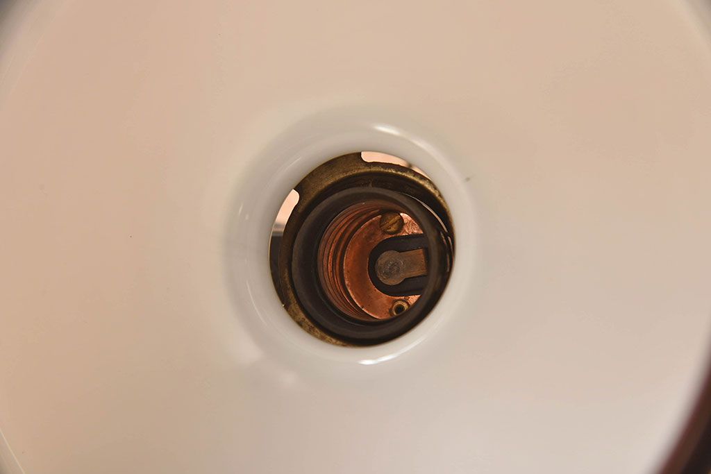 昭和レトロ　ベークライトの飾りが素敵な天井照明