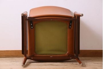 ヴィンテージ家具　CADO(France&Son)社製　フィンユール　ローズウッド材 ビンテージアームチェア