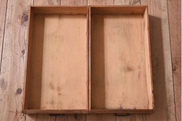 レトロ家具　昭和レトロ　天板一枚板!使い込まれた質感が味わい深い文机