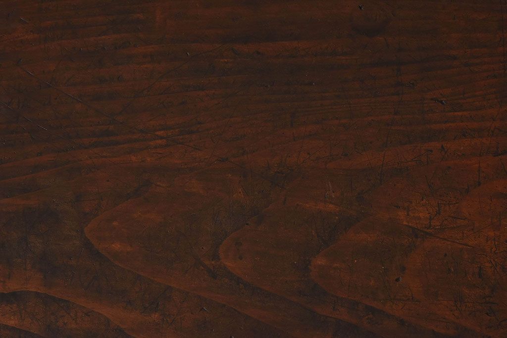 レトロ家具　昭和レトロ　天板一枚板!使い込まれた質感が味わい深い文机