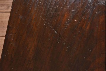 レトロ家具　昭和レトロ　天板一枚板!使い込まれた質感が味わい深い文机