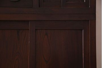 アンティーク家具　古民具・骨董　明治期　三方欅材 上質なアンティーク重ね階段箪笥