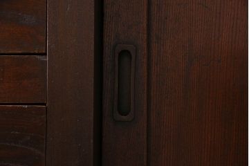 アンティーク家具　古民具・骨董　明治期　三方欅材 上質なアンティーク重ね階段箪笥