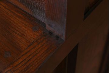 アンティーク家具　古民具・骨董　明治期　三方欅材 上質なアンティーク重ね階段箪笥