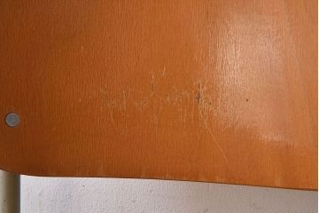 ヴィンテージ家具　ビンテージ　シンプルでデザインのスクールチェア(キッズチェア、椅子)(1)