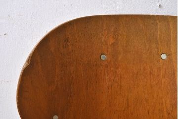 ヴィンテージ家具　ビンテージ　シンプルでデザインのスクールチェア(キッズチェア、椅子)(3)