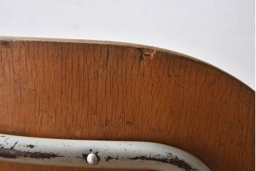 ヴィンテージ家具　ビンテージ　シンプルでデザインのスクールチェア(キッズチェア、椅子)(3)