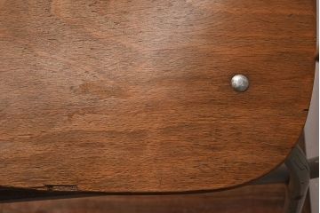 ヴィンテージ家具　ビンテージ　シンプルでデザインのスクールチェア(キッズチェア、椅子)