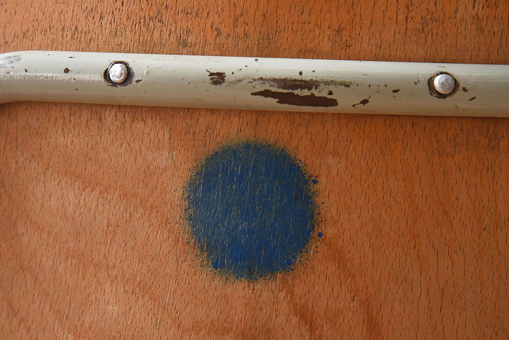 ヴィンテージ家具　ビンテージ　シンプルでデザインのスクールチェア(キッズチェア、椅子)