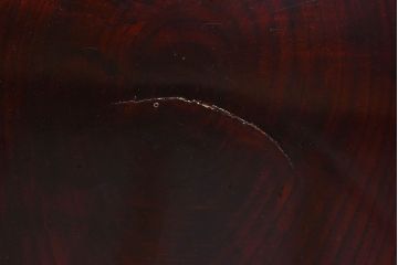 アンティーク家具　和製アンティーク　総欅材　漆塗り!上品な脚のデザインが惹かれる座卓