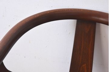 民芸家具　ビンテージ　上質なデザインの回転イス