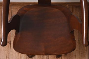 民芸家具　ビンテージ　上質なデザインの回転イス