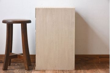 当店ペイント家具　引き出しのカラーが可愛らしい小引き出し