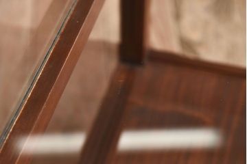 【I様ご決済用(加工費込)】和製アンティーク　レトロな風合いが素敵なガラスケース(ショーケース、陳列棚)