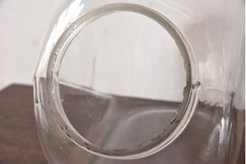 アンティーク雑貨　レトロな質感が素敵なアンティーク猫瓶(ガラス瓶)2個セット(2)