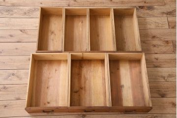 アンティーク家具　和製アンティーク 上質で風情のある四尺水屋箪笥(食器棚、収納箪笥)