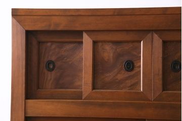 アンティーク家具　和製アンティーク 上質で風情のある四尺水屋箪笥(食器棚、収納箪笥)
