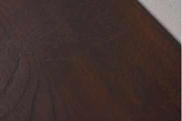 アンティーク雑貨　明治大正期　総ケヤキ材　力強い木目が印象的な花台