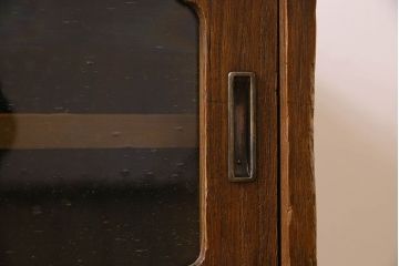 アンティーク家具　和製アンティーク　3杯引き出し付き!鉄脚箪笥ローボード(ローチェスト)