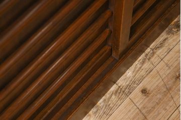 アンティーク家具　古民具・骨董　欅・檜材　昇り引き出し付き!六尺水屋箪笥(食器棚、収納棚)