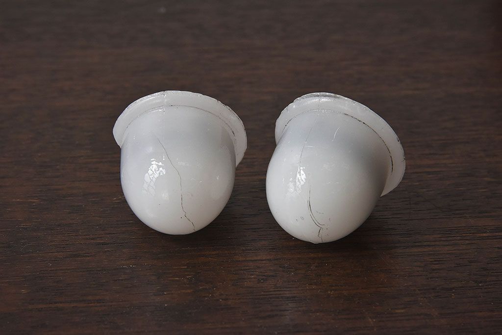 アンティーク雑貨　和製アンティーク　シャッター扉付きペン入れ(小物入れ、道具箱)